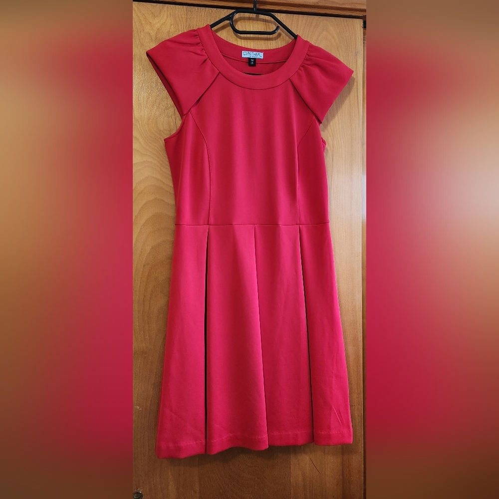Cynthia Rowley Red Dress - M